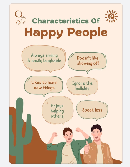 Characteristics of Happy People