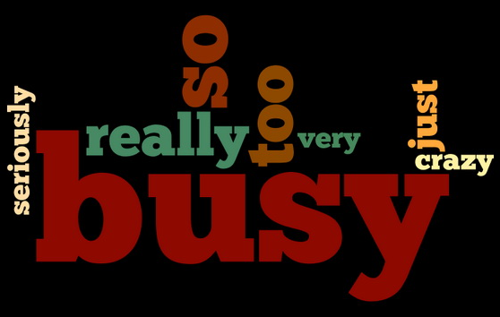How To say “I am busy” in English