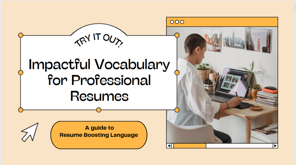 Vocabulary for Resumes