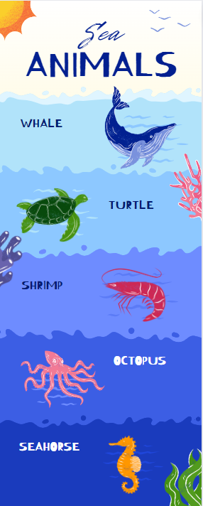 Main Sea Animals