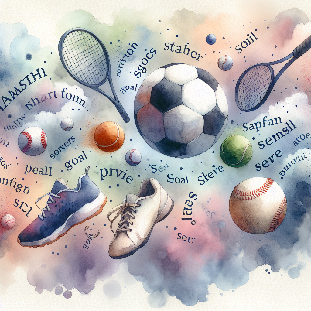 10 MCQS quiz on the very basic usage of sports words