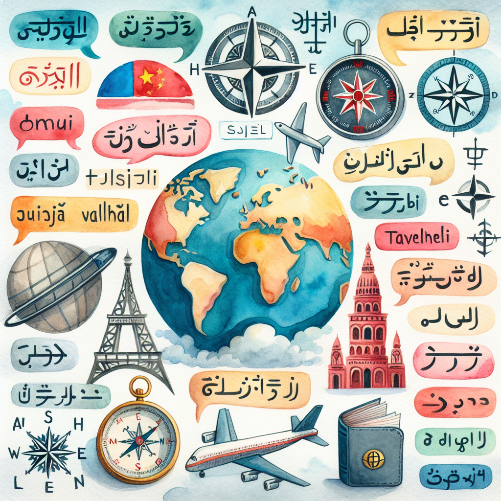 10 MCQS quiz on the very basic usage of travelling words