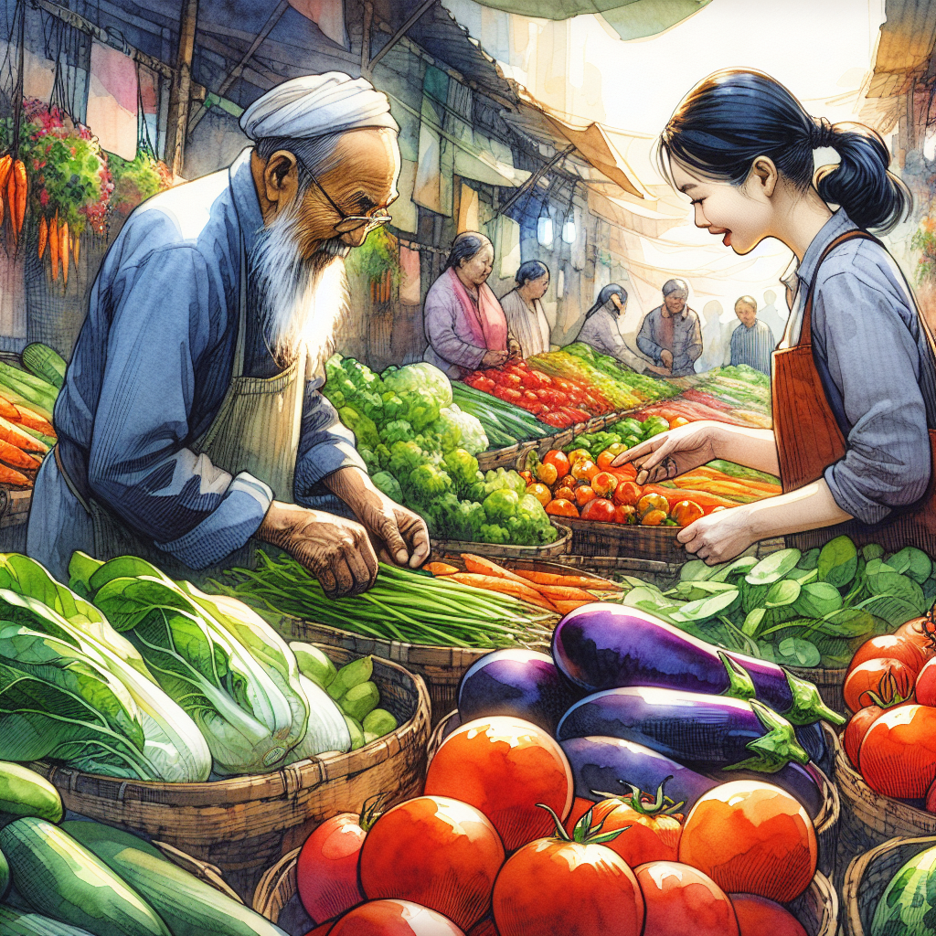 Buying Vegetables