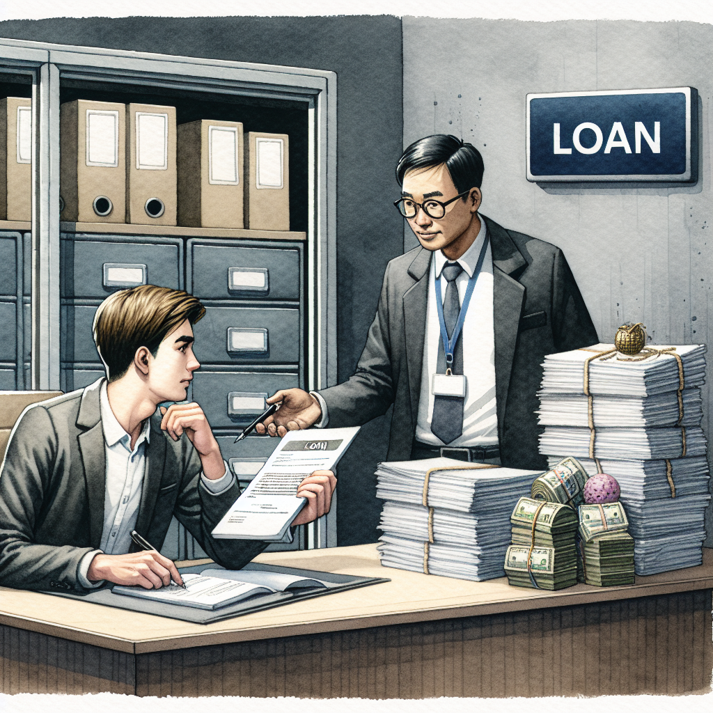 On loans