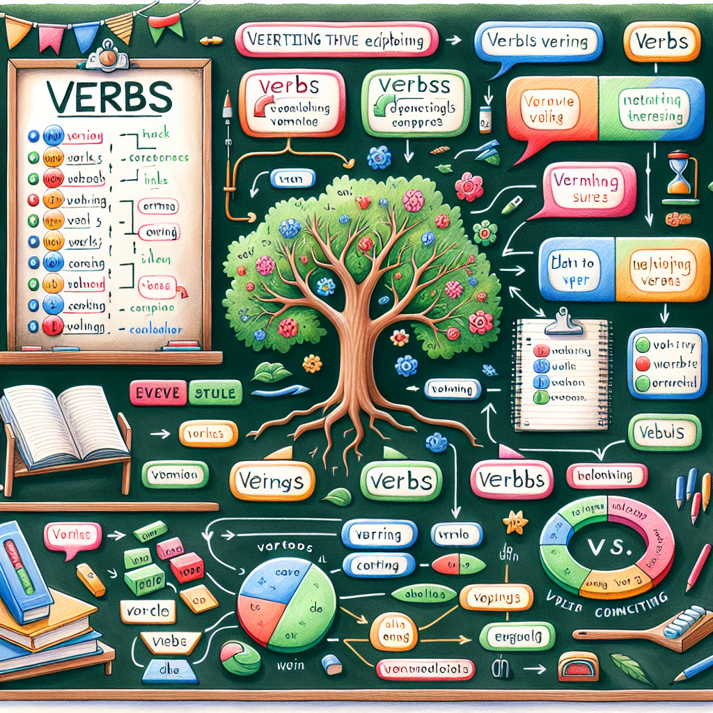 Conversational English Quiz about Verbs in English Grammar