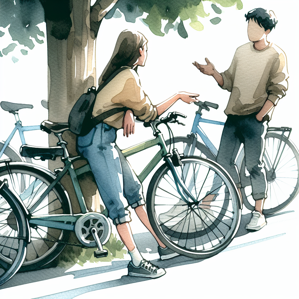 Conversational English Quiz about Talking about Your Bicycle