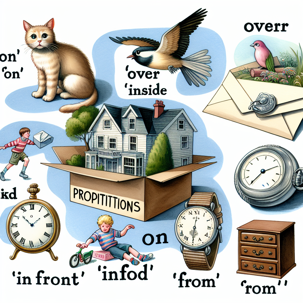 10 MCQS quiz on the very basic usage of prepositions